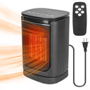 1500W oscillating ceramic space heater with remote