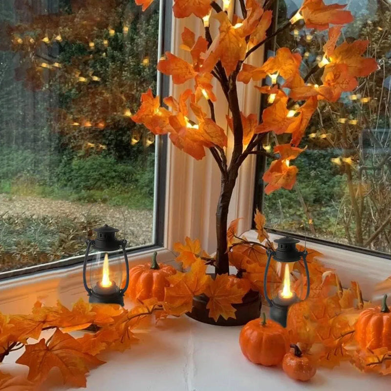 Mini hurricane lantern with LED tealight, photo 2