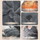USB heated shawl blanket, photo 3