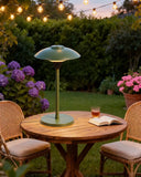 Electric Patio Heater, 1500W Portable Tabletop Infrared Heater 3 Power Levels, IP55 Waterproof Outdoor Heater for
