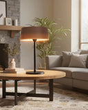 Electric Outdoor Patio Heater, 1500W Tabletop Infrared Heater IP55 Waterproof, Fast Heating, Tip-Over Protection