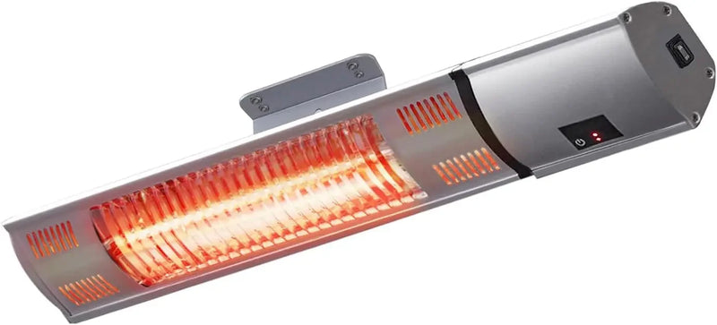 1500W wall-mounted electric patio heater, view 2
