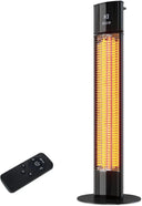 38.5-inch 1500W portable infrared patio heater tower