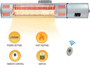 1500W wall-mounted electric patio heater, view 5