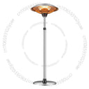 Freestanding stainless umbrella patio heater — product detail