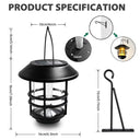 Solar flame-effect LED wall lantern, photo 5