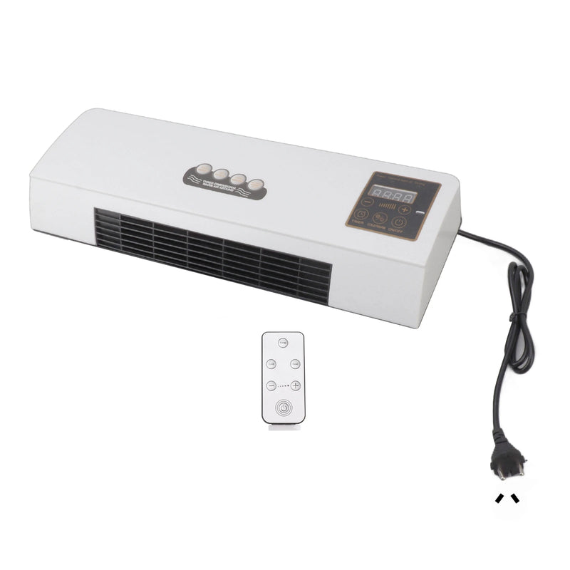 1800W Wall Mounted Electric Patio Heater, Remote Control, Timer, PTC Ceramic Heating, Overheat Protection for Patios, Decks and Covered Porches