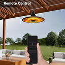 1500W hanging infrared patio heater, view 3