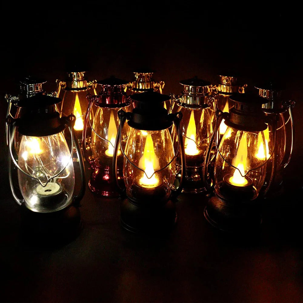 Mini hurricane lantern with LED tealight, photo 3
