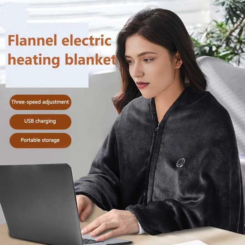 USB heated shawl wrap, photo 2