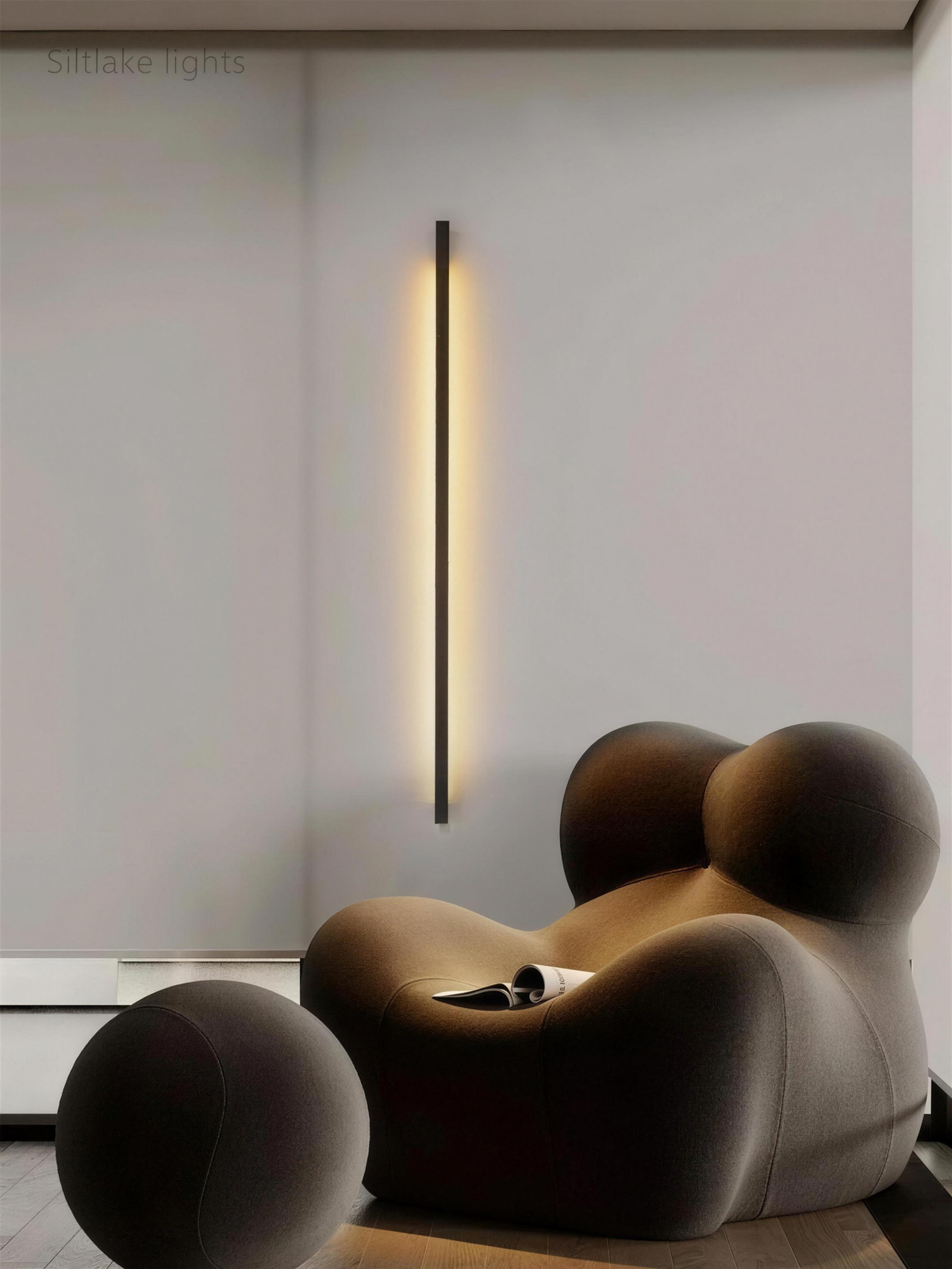 Nordic Modern Long Wall Lamps LED Wall Mount Lamp Indoor Living Room Bedroom Background Wall Light Home Decorative Lamp