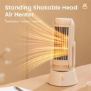 Portable Electric Space Heater, PTC Ceramic Heating, Overheat Protection for Desks, Bedrooms and Home Offices