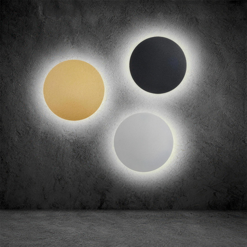 8W/12W/18W LED Indoor Wall Lamp Modern Round Square Wall Light Home Living Room Bedroom Lamps Decoration Aluminum Wall