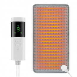 Electric Heating Pad 24x12 Inch with 9 Levels & Timer, Constant-Temperature Warming Mat