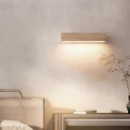 Outdoor Wall Lamp Wabi Sabi Style Decorative Wall Sconce Lamp Apartment Bedroom Living Room Background Natural Stone