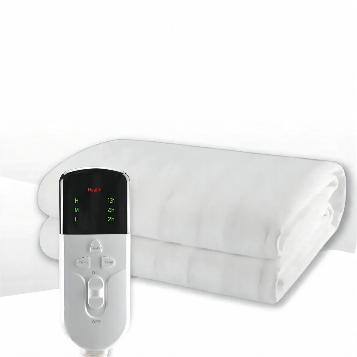 Electric Heated Blanket Heated Mattress Pad Queen 160*130cm Machine Washable Overheat Protection Timer Bed Warmer