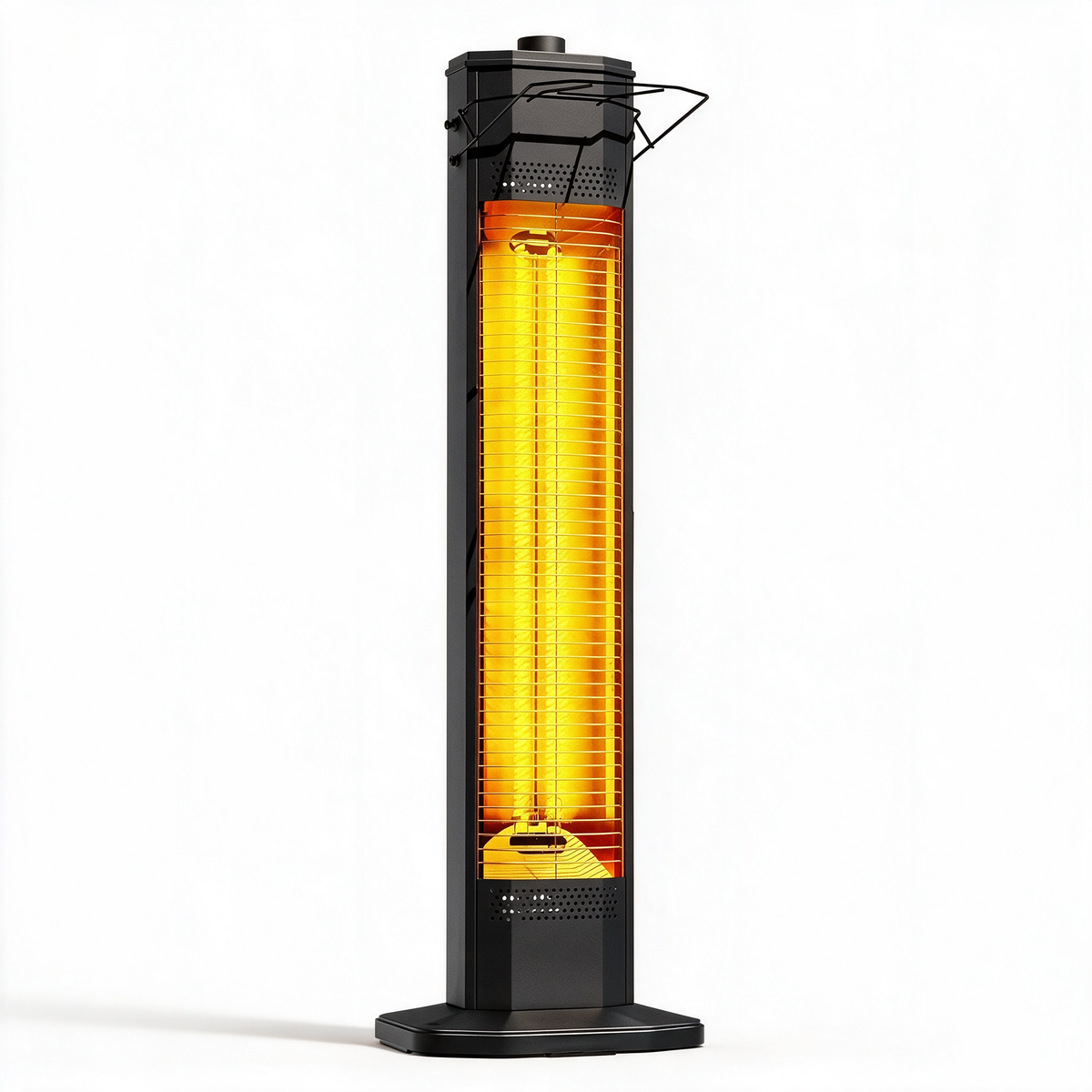Patio Heaters for Outdoor Use, 34-Inch 1500W Indoor & Outdoor Electric Infrared Heater with 3 Heat Levels, IPX5