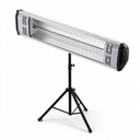 Far-Infrared Wall-Mounted Outdoor Heater, Waterproof Electric Heater for Patio, Restaurant & Covered Areas