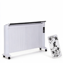 Carbon Fiber Far-Infrared Portable Heater, Energy-Efficient Freestanding Waterproof Heater with Remote