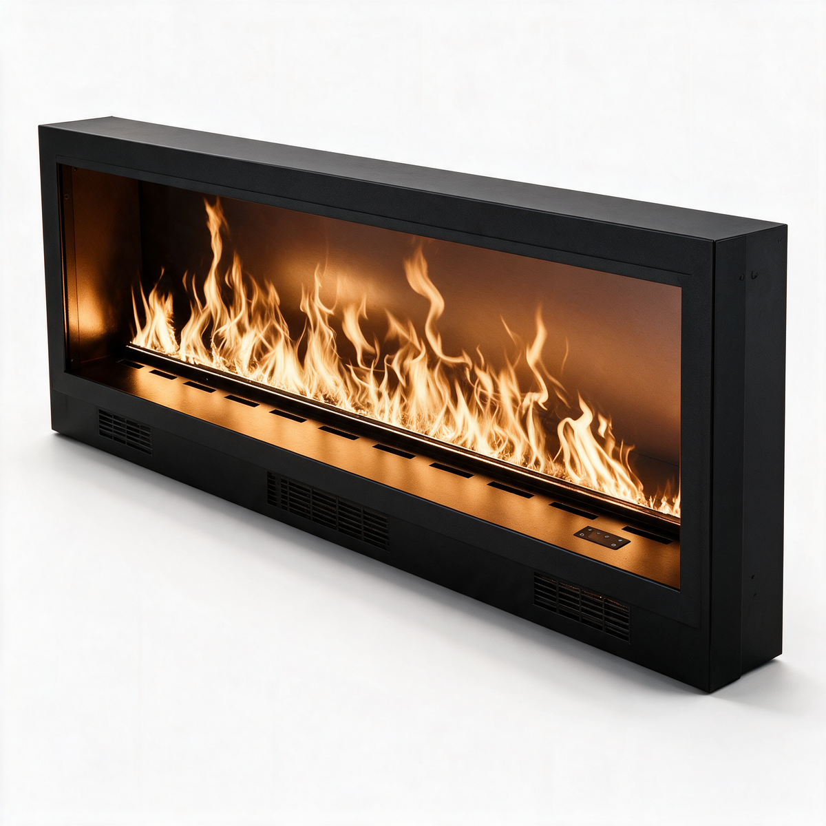 Water Vapor Fireplace Insert with App Control, Recessed 3D Mist Flame Electric Fireplace for Media Walls & Built-Ins