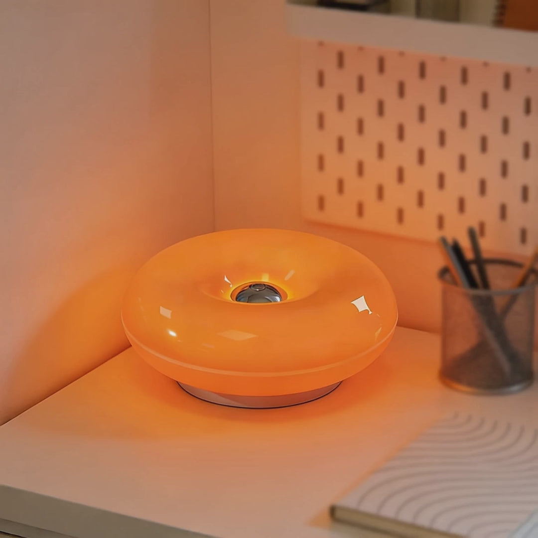 Donut LED Table Lamp - product video