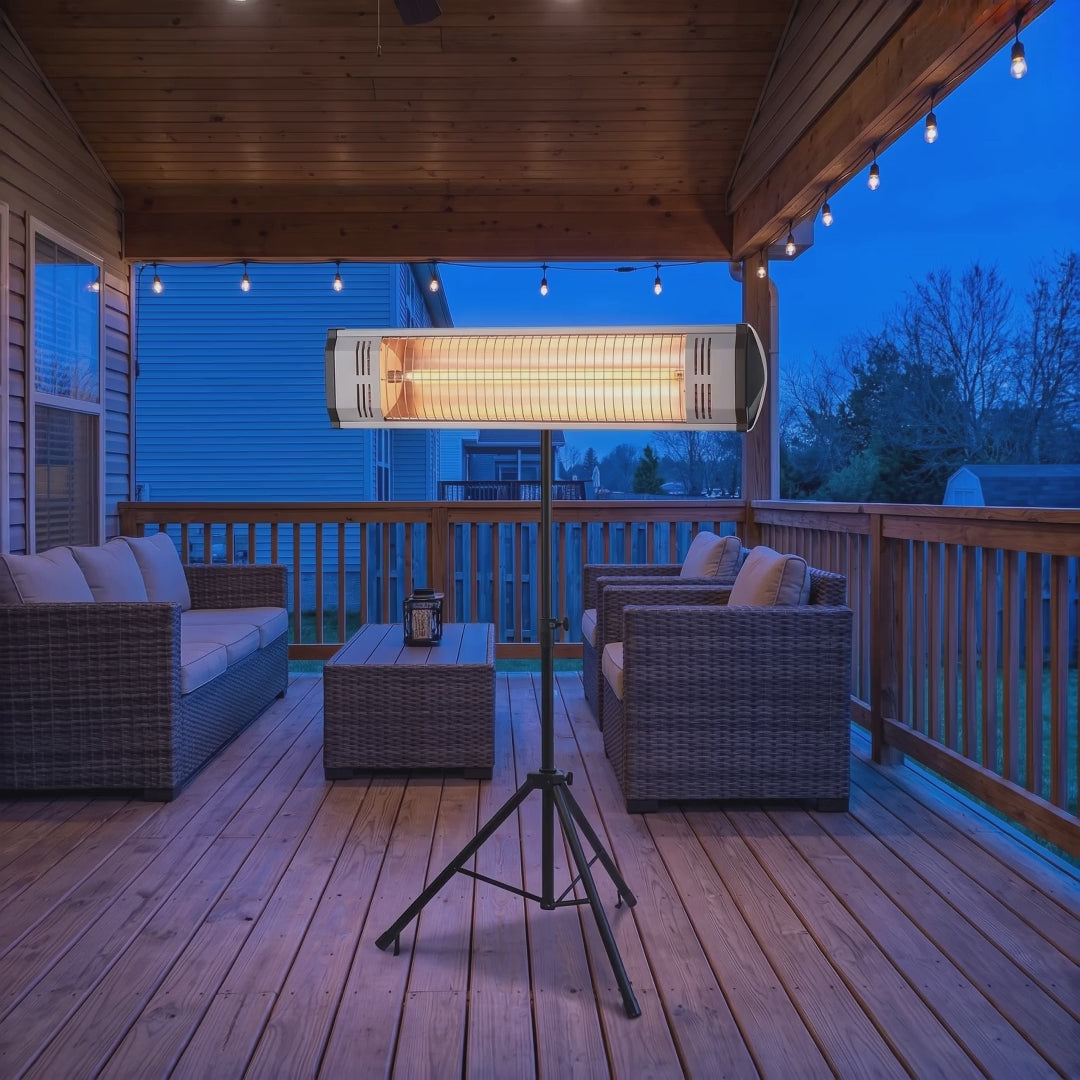 Far-Infrared Wall-Mounted Outdoor Heater - product video