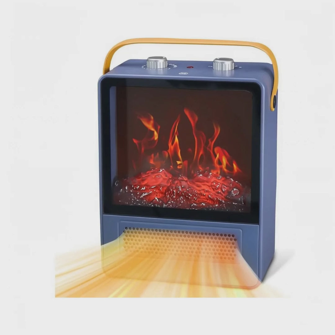 Electric Fireplace Heater 1500W - product video